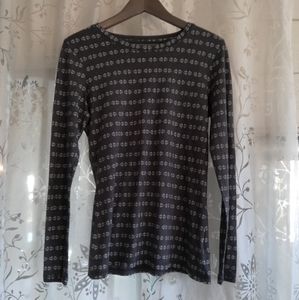 Nice Patterned Long Sleeve Shirt